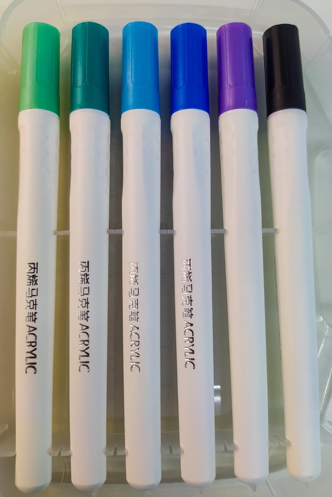 Caneta para tecido kit com 12 unidades de cores variadas - Imagem 3